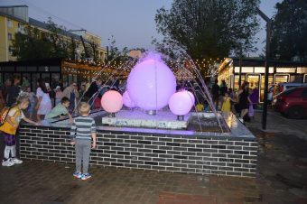 В Твери на бульваре Ногина открылся фонтан