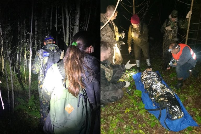 В лесах Тверской области нашли уставшую, промокшую, но живую 88-летнюю бабушку