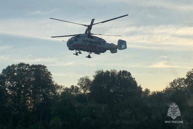 Больного ребенка доставили вертолетом в Тверь