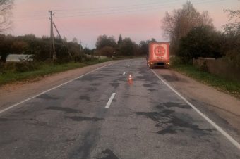 В Тверской области рефрижиратор сбил ребенка-пешехода