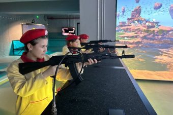Юнармейцы Тверской области практикуются в стрельбе