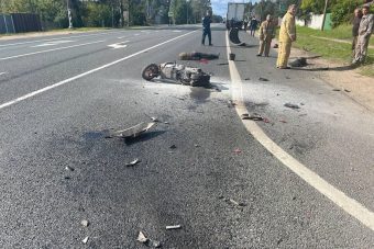 Скутеристка погибла в ДТП на М-10 в Тверской области