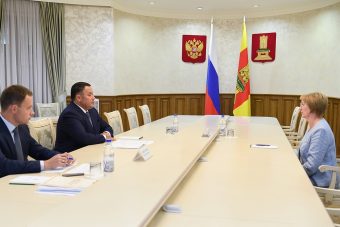 Игорь Руденя провел рабочую встречу с главой Фировского округа