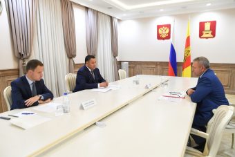 Игорь Руденя провёл рабочую встречу с главой Калязинского округа