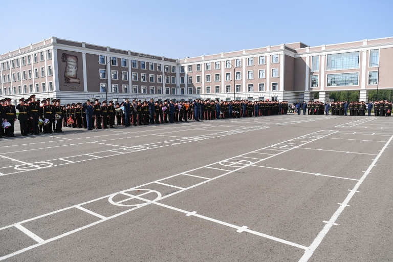 Более 550 будущих защитников Отечества начали учебу в Тверском суворовском военном училище