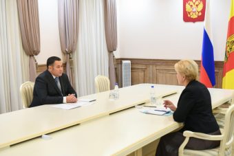 Губернатор Тверской области провел встречу с главой ЗАТО Озерный