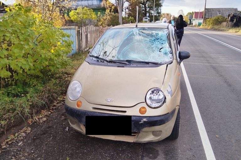 Daewoo Matiz сбил пешехода в Тверской области
