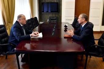 Спикер Заксобрания Тверской области обсудил с гендиректором ЗАО «Калининское» вопросы развития АПК