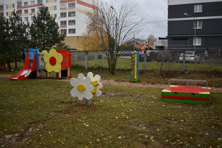 За два года в детских садах Твери открыли 43 игровых комплекса