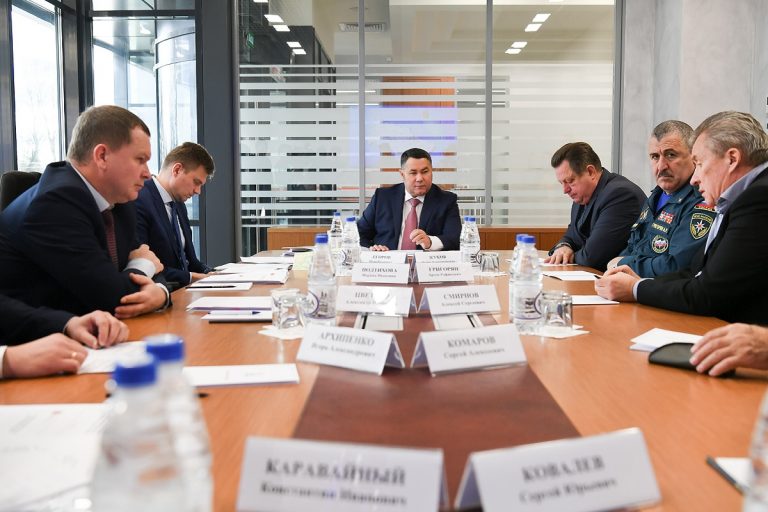 Губернатору Тверской области в Бежецке представлены планы развития ГК «Коралл»