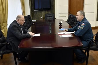 Председатель ЗС Тверской области обсудил с начальником ГУ МЧС вопросы защиты населения