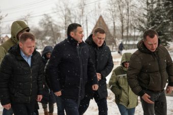 В Торжке продолжается строительство детской поликлиники на 200 посещений в смену