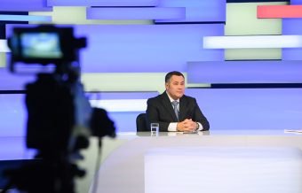 От достижений народного хозяйства до патриотизма и развития МФЦ, все, о чем говорил Игорь Руденя в прямом эфире