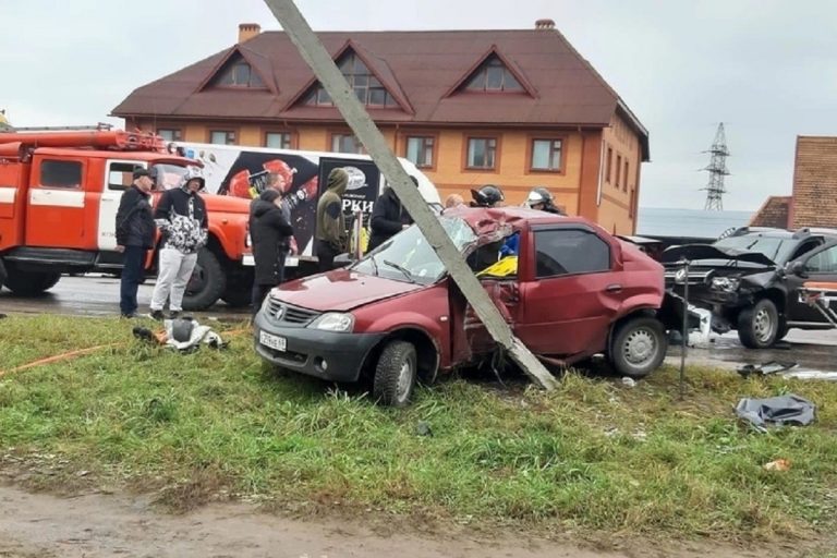 Легковушка с маленьким ребенком врезалась в столб в Тверской области Легковушка с маленьким ребенком врезалась в столб в Тверской области