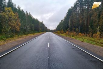 В Тверской области отремонтирован участок важной дороги, соединяющей два округа