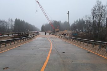 В Тверской области автомобили пустили в объезд до конца 2024 года из-за ремонта моста