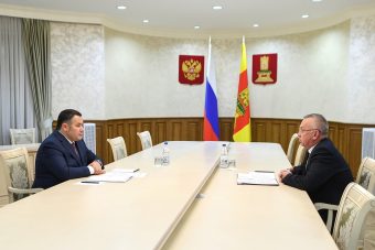 Игорь Руденя провел встречу с главой Пеновского округа