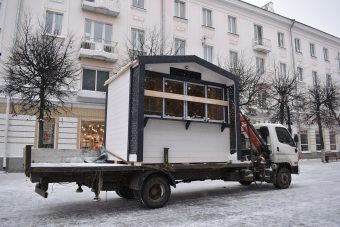 В Твери готовятся к открытию Рождественской ярмарки