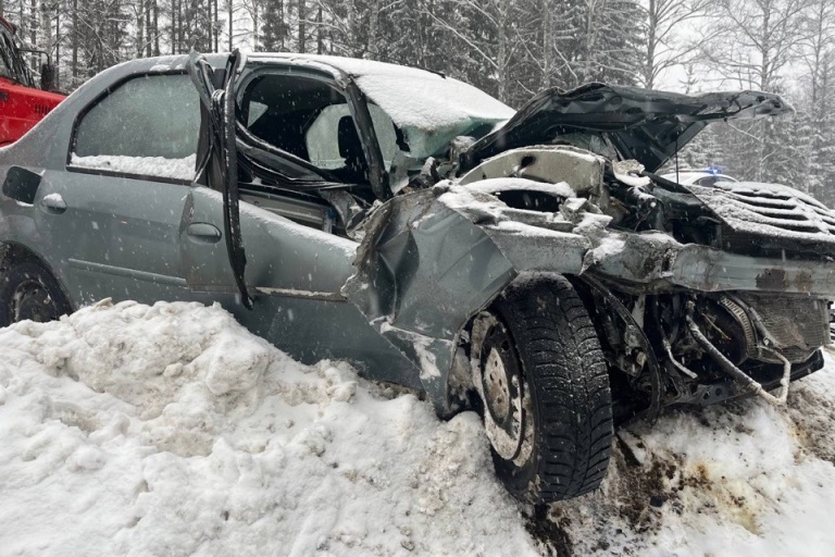 Два человека пострадали в ДТП с неудачным обгоном в Тверской области