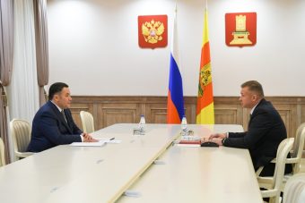 Губернатор Руденя обсудил подготовку к празднованию 950-летия Торопца с главой округа