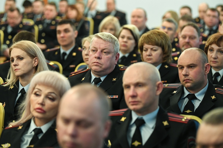 Губернатор Руденя отметил сплоченность, профессионализм и высокий уровень подготовки полиции Тверской области