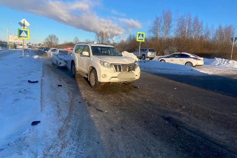 Внедорожник сбил мужчину в Твери