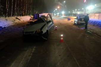 Опубликовано видео с моментом смертельного ДТП в Торжке