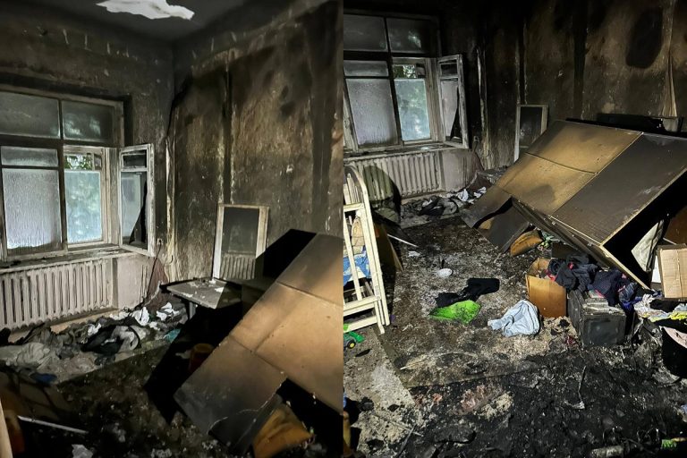 В Тверской области соседи чудом спасли трех малолетних детей из объятой пламенем квартиры