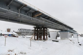 Западный мост через Волгу в Твери сдадут в этом году