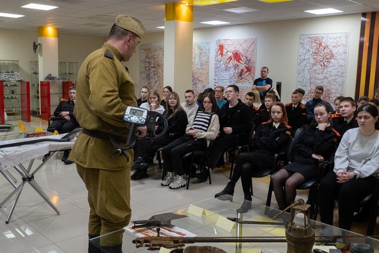 Уроки мужества для школьников Удомли