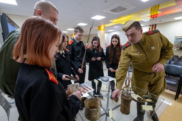 Уроки мужества для школьников Удомли