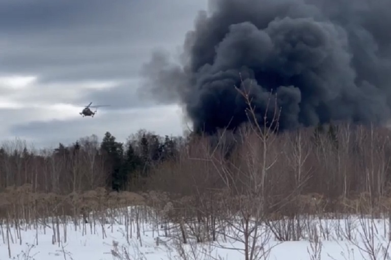 В Воскресенском соборе Твери отпели экипаж потерпевшего крушение в Ивановской области Ил-76