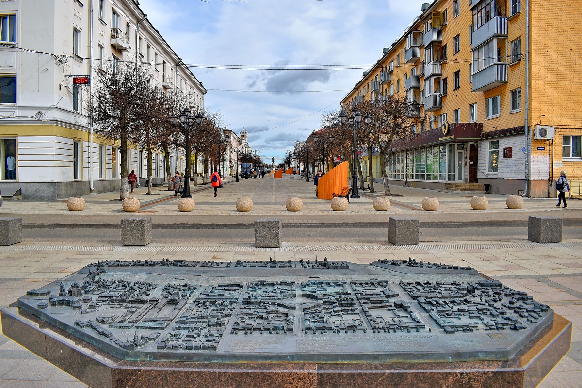 В столице Верхневолжья 18 апреля появился новый пешеходный туристический маршрут Поторопись в Тверь