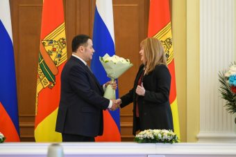 Губернатор Руденя вручил награды жителям Тверской области
