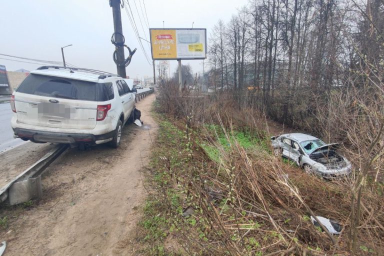 Появилось видео серьезного ДТП на Московском шоссе в Твери