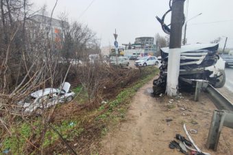 Серьезное ДТП произошло на Московском шоссе в Твери