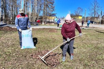 В Тверской области жители участвуют в субботниках акции «Зелёная Весна»
