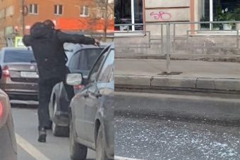 В полиции прокомментировали инцидент с дракой на проезжей части в Твери