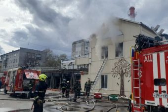 На предприятии ЗАО "Хлеб" в Твери произошел пожар