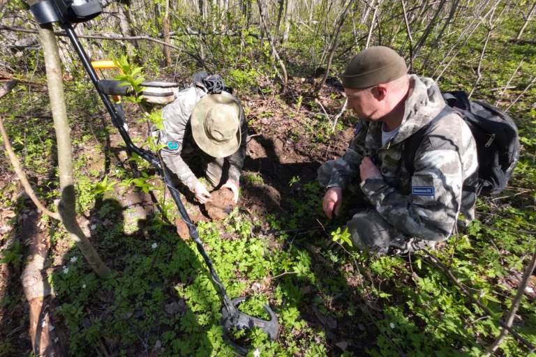 Поисковики отряда Калининской АЭС «Калина» завершили «Вахту Памяти» в Ленинградской области