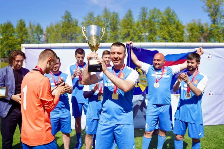 Правоохранители, силовики и представители власти Тверской области провели футбольный турнир