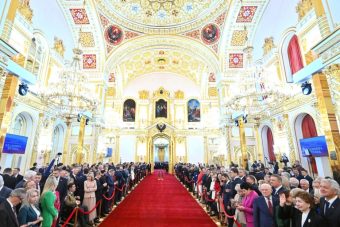 Губернатор Руденя принял участие в церемонии инаугурации Президента России