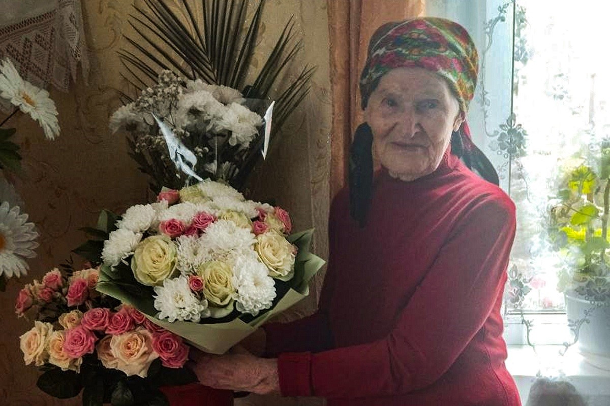 Ветерану войны Антонине Румянцевой исполнилось 100 лет