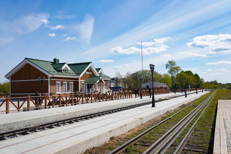 В Тверской области открыли новый железнодорожный вокзал