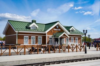 В Тверской области открыли новый железнодорожный вокзал