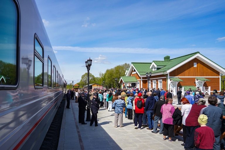 В Тверской области открыли новый железнодорожный вокзал