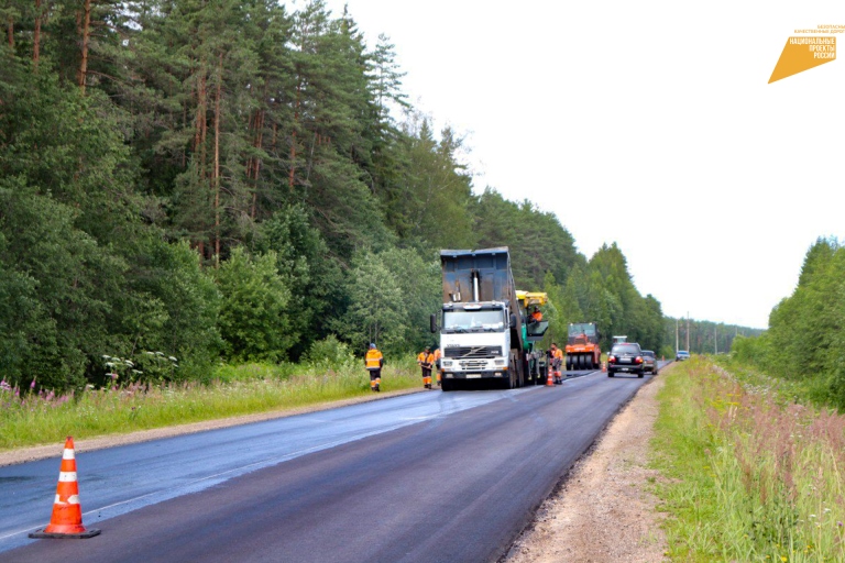 В Тверской области продолжат ремонта автодороги, по которой проходит туристический маршрут