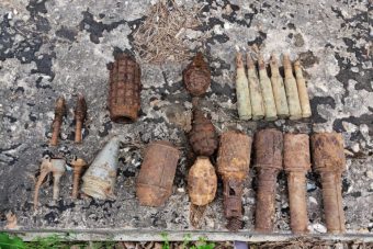 В Тверской области обнаружили целый арсенал боеприпасов