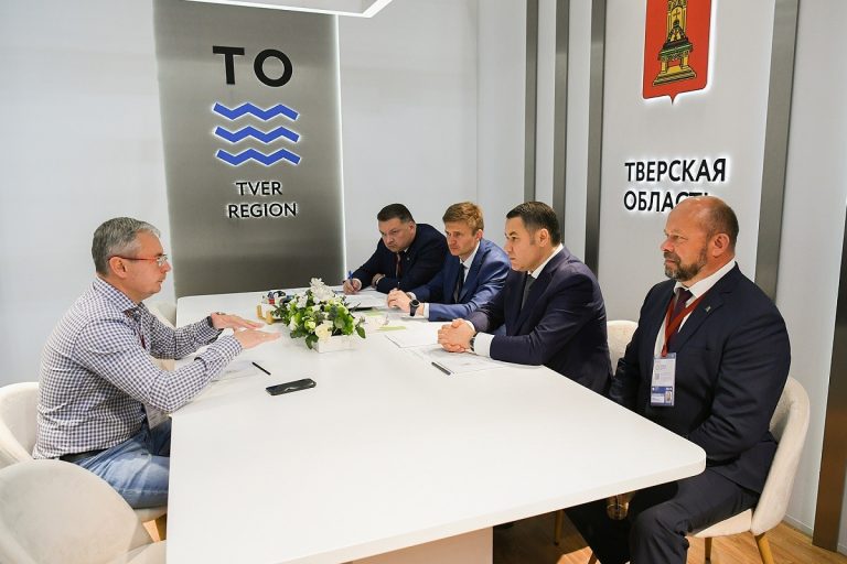 Губернатор Игорь Руденя обсудил с руководством «Милти» реализацию инвестпроектов в Тверской области