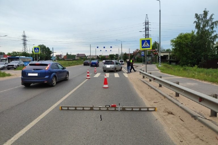 Пешехода сбили в Заволжском районе Твери